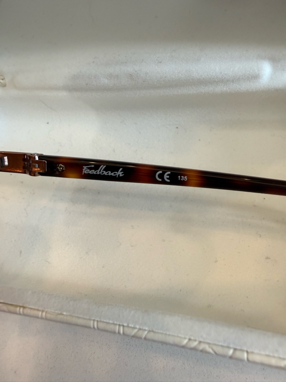 Oakley Feedback Aviator Tortoiseshell Sunglasses with Rose Gold trim NWOT - Picture 9 of 15